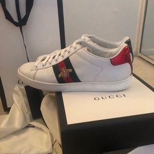 Gucci ace Embroidered sneakers